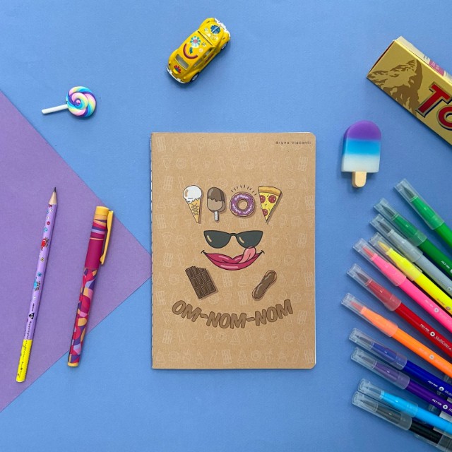 Тетрадь 40л кл BV Om-Nom-Nom Превью 1