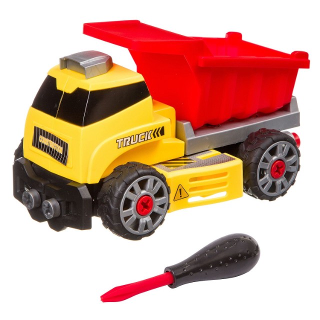 Конструктор Самосвал с отверткой 33 дет. Превью 1
