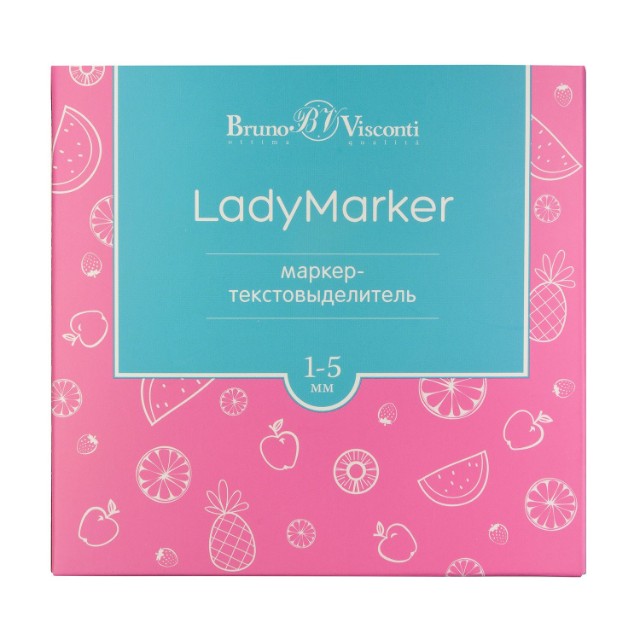 Маркер-выделитель желтый 1-5мм Превью 3